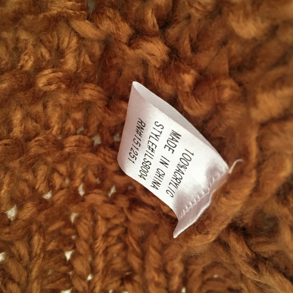 LAST ONE!! 🛍 Pom Cardigan - Camel - Picture 6 of 7